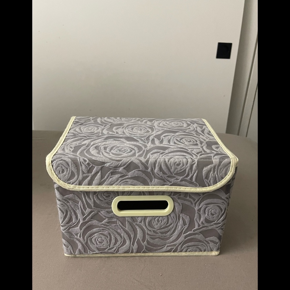 🔲Rose-Detailed Storage bins🌹 - Picture 10 of 12